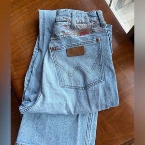 Wrangler High rise Jeans. Size 29 by 34